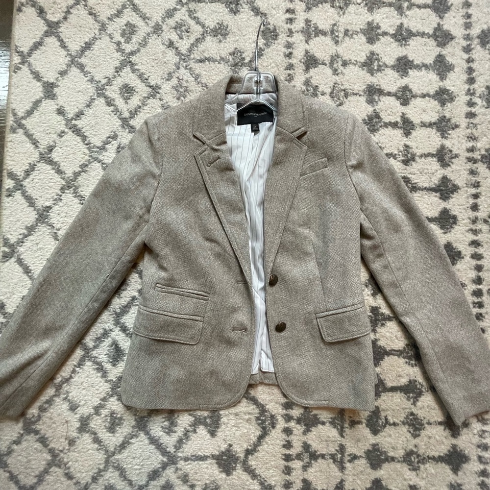 Banana Republic petite suit blazer